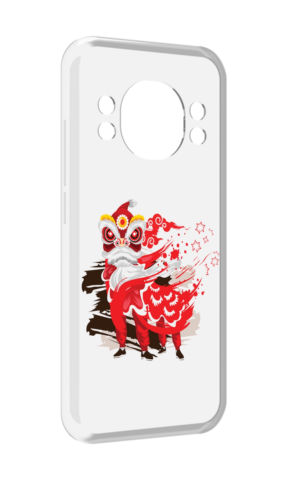 

Чехол MyPads красный-карнавал для Doogee S98 / S98 Pro, Прозрачный, Tocco