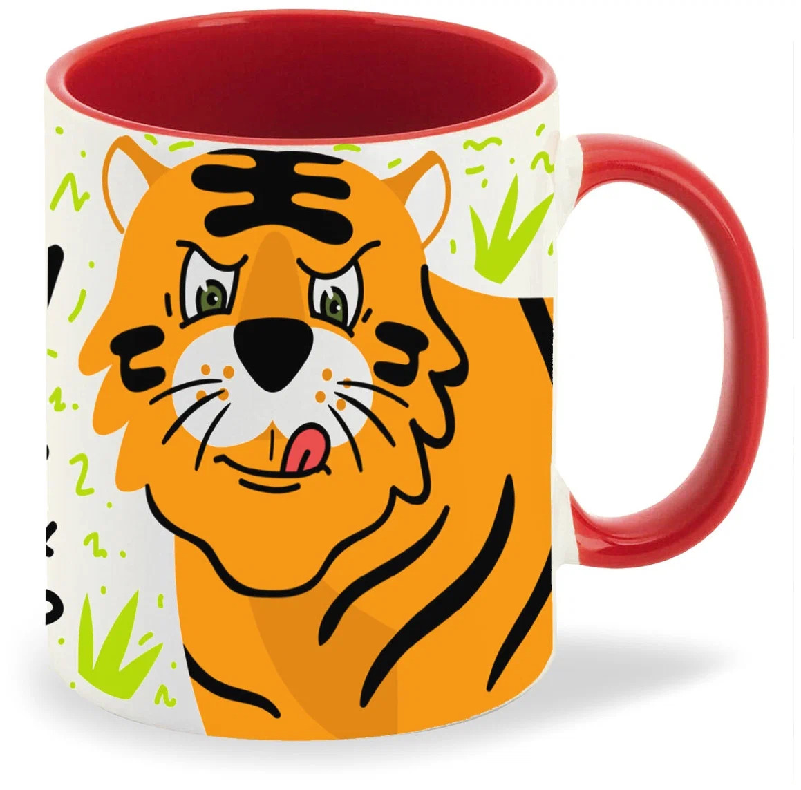 

Кружка CoolPodarok В постели тигр