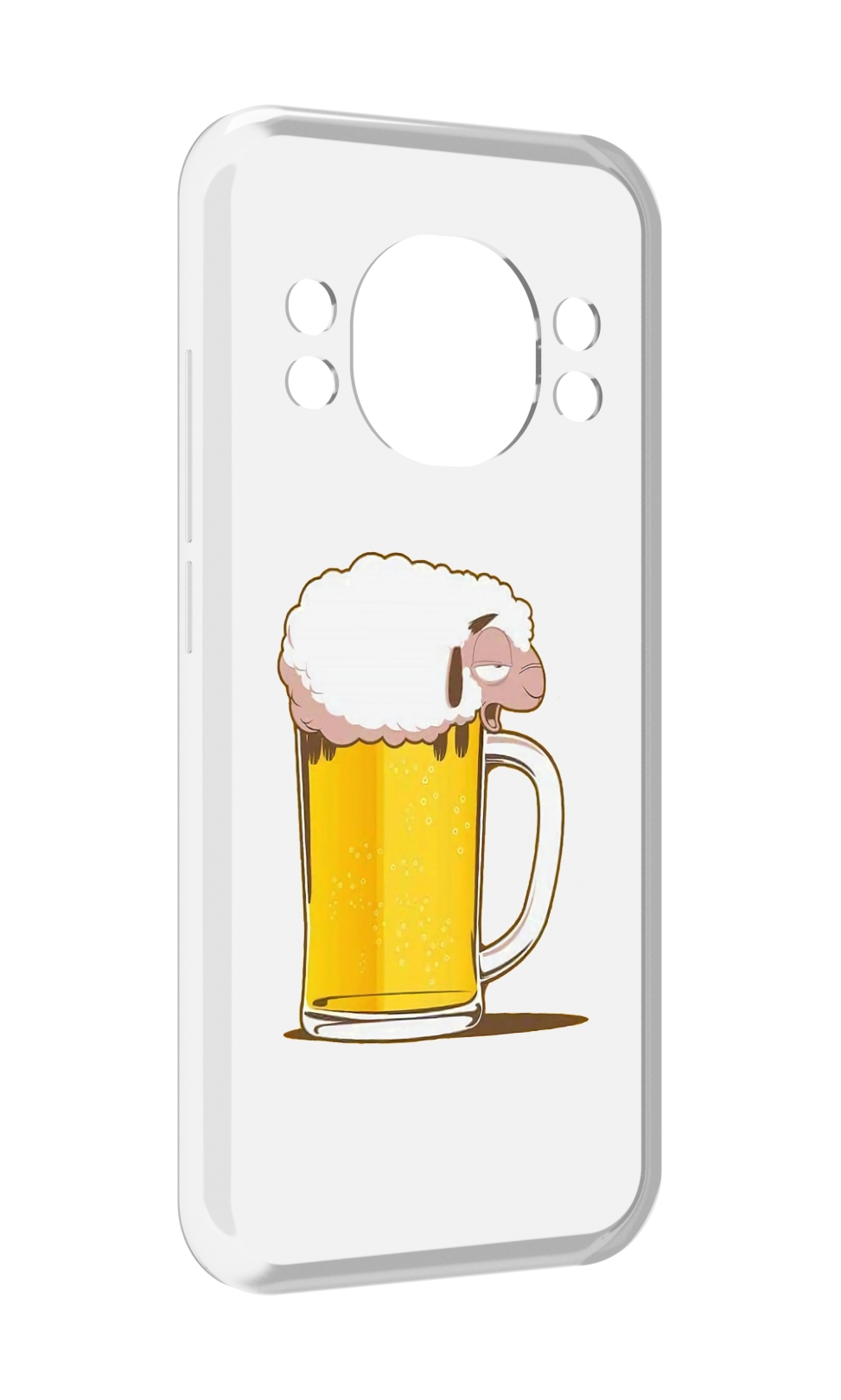 

Чехол MyPads кружка пива для Doogee S98 / S98 Pro, Прозрачный, Tocco