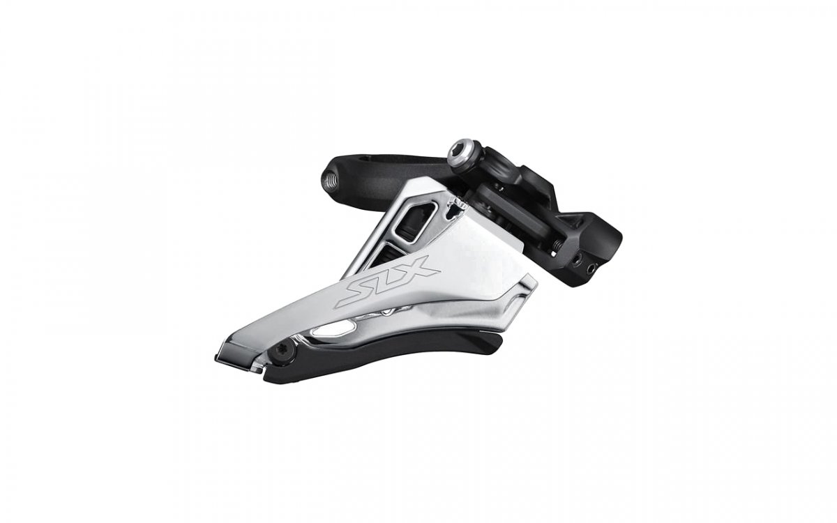 фото Передний переключатель shimano slx m7100-d (2x12ск) верхняя тяга