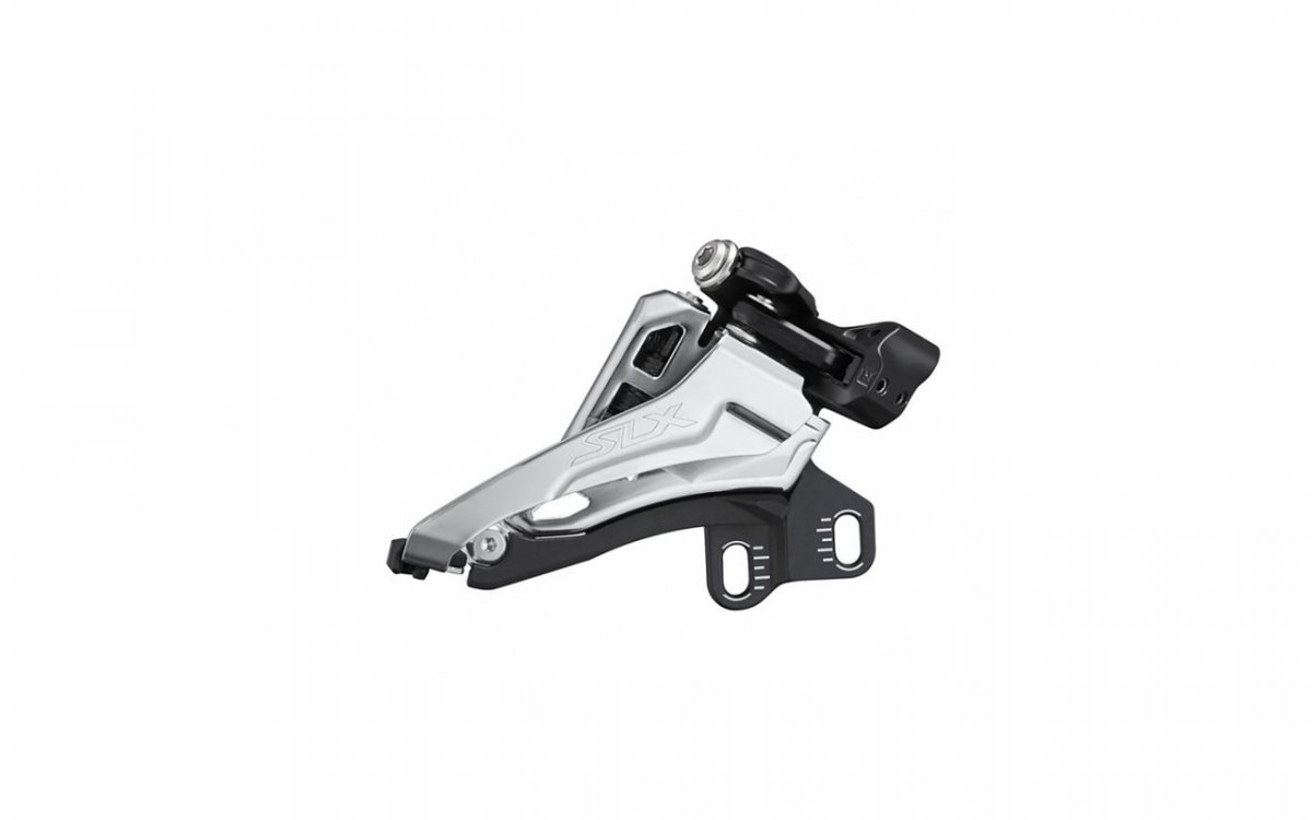 фото Передний переключатель shimano slx m7100-e (2x12ск) верхняя тяга