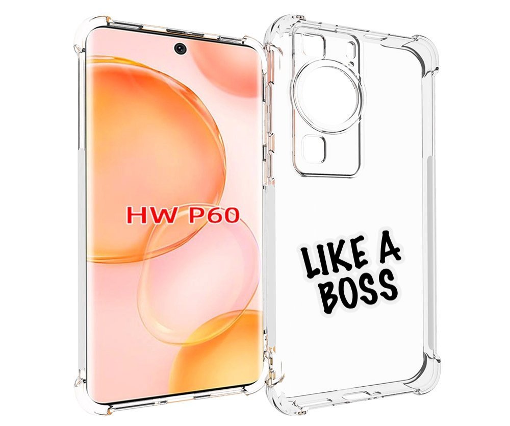

Чехол MyPads Like-a-boss для Huawei P60, Tocco