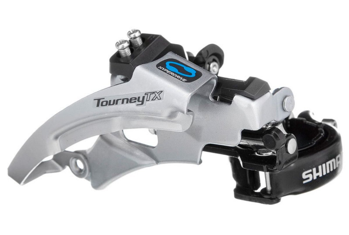 фото Передний переключатель shimano tourney tx800 (3x7/8ск) (ун.тяга) 63-66