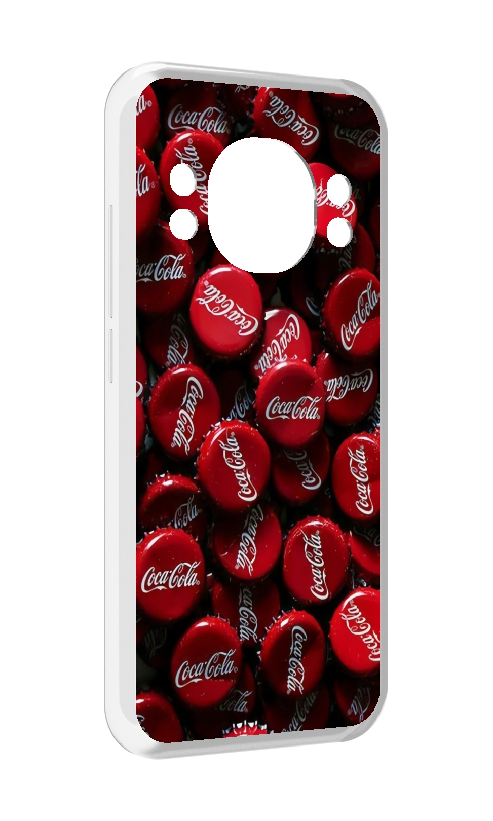 

Чехол MyPads крышки от кокаколы для Doogee S98 / S98 Pro, Прозрачный, Tocco