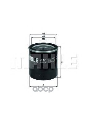 

MAHLE Фильтр масляный TOYOTA Avensis 1,6/1,8/2,0 9/97-> ,Camry 1,8/2,0/2,2 10/86-11/01 ,Ca