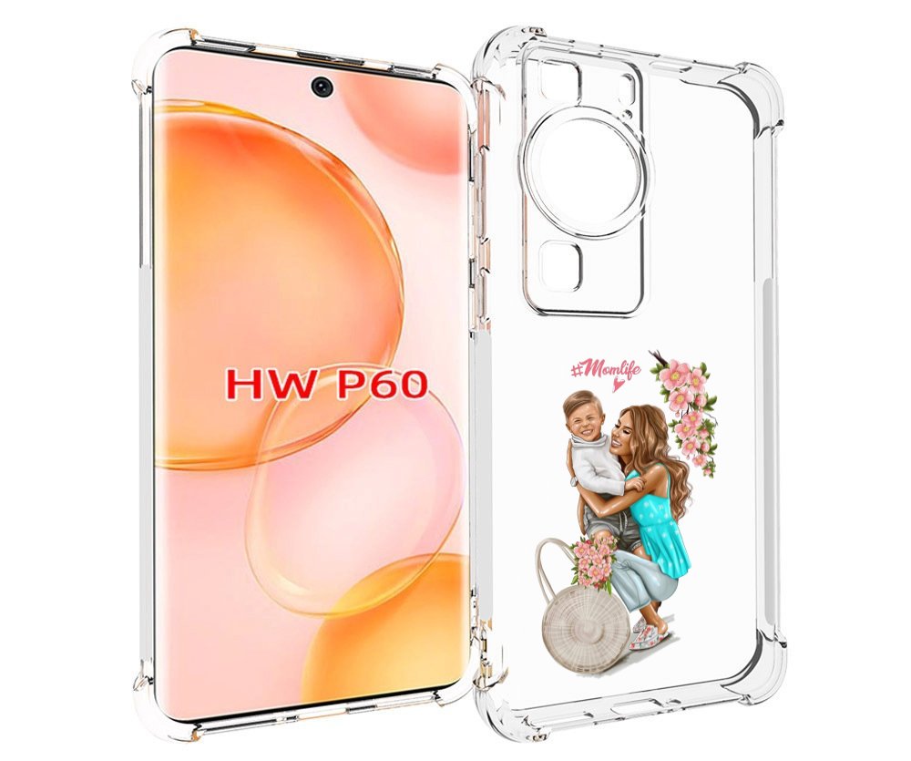 

Чехол MyPads Momlife для Huawei P60, Tocco