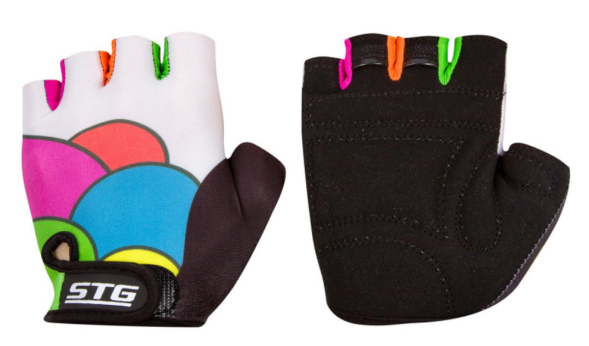 

Велоперчатки STG Candy, multicolor, M, Candy