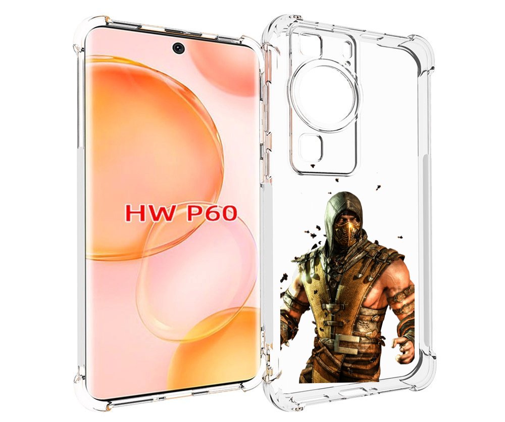 

Чехол MyPads Mortal Kombat scorpion для Huawei P60, Tocco