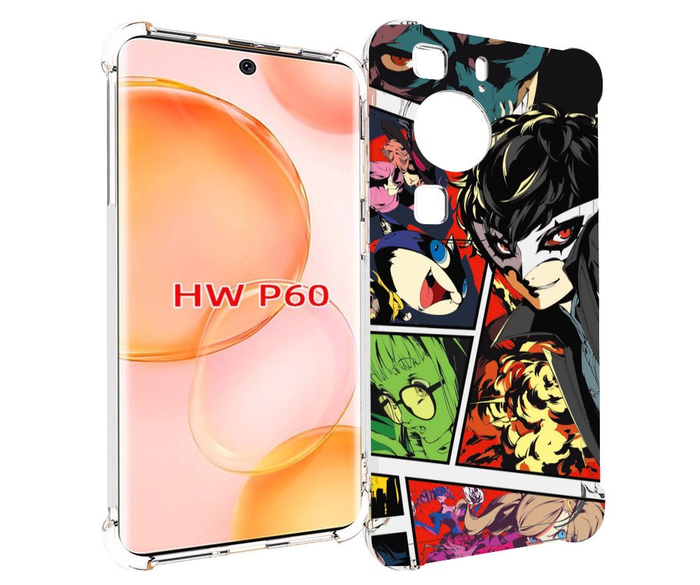 

Чехол MyPads Persona 5 art для Huawei P60, Tocco