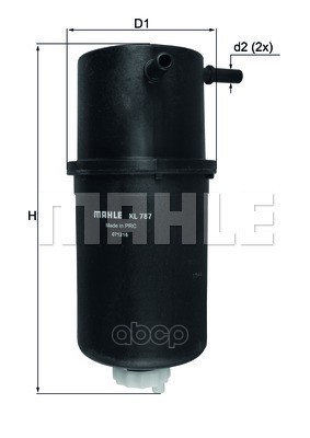 

MAHLE Фильтр топливный VW Amarok 2,0/BiTDI/TDI 09/10->