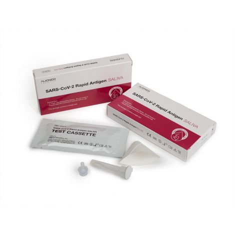 

Экспресс тест полоска по слюне Covid-19 Biozentech SARS-CoV-2 Rapid Antigen Saliva, Saliva