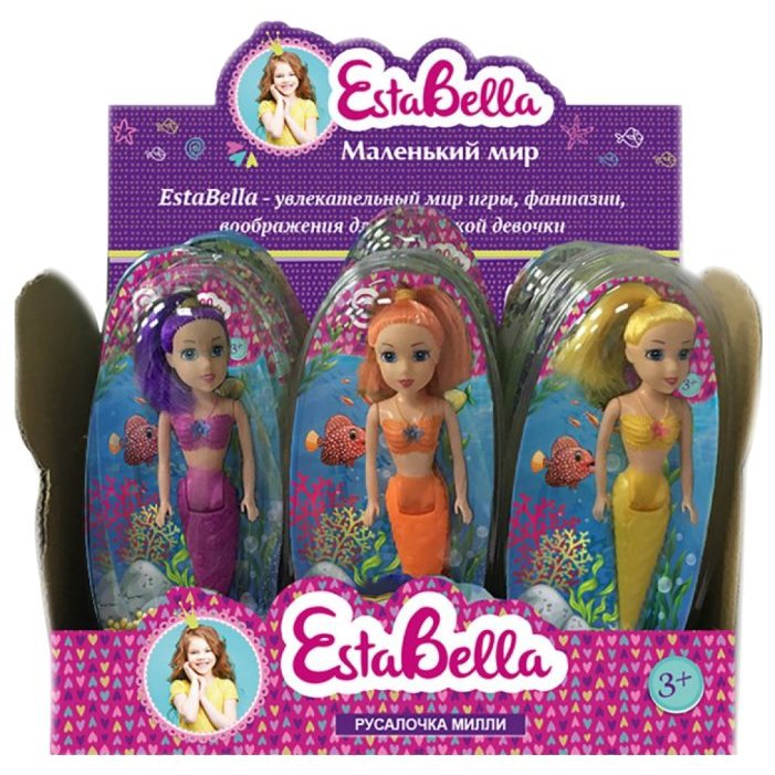 

Кукла Русалочка Милли, 16 см Estabella 66561, 66561