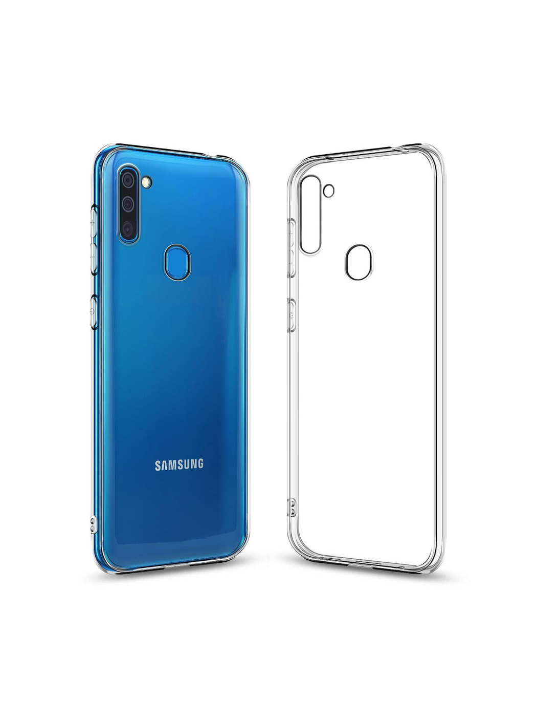 

Чехол для Samsung Galaxy A11 / чехол на самсунг А11 прозрачный, Silicone case