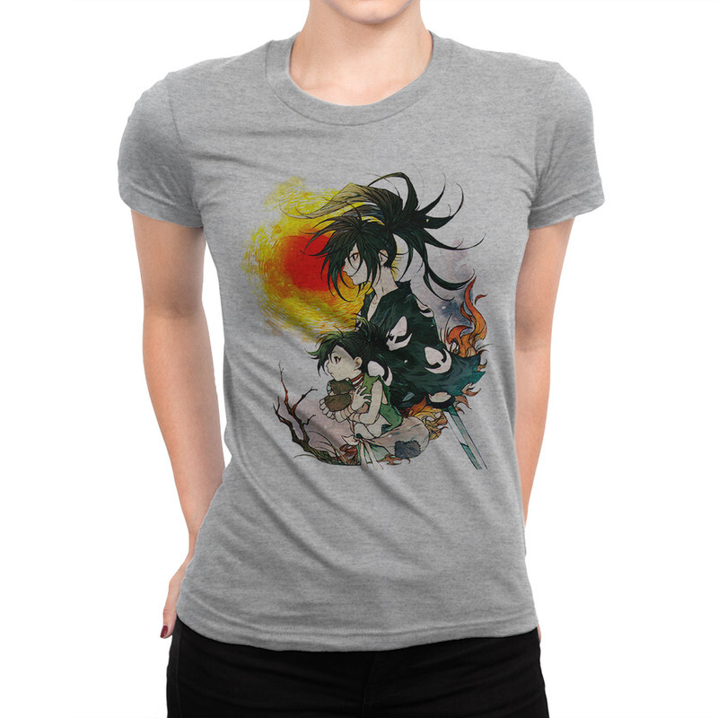 

Футболка женская Dream Shirts Дороро 9899041111 серая XS, Серый, Дороро 9899041111