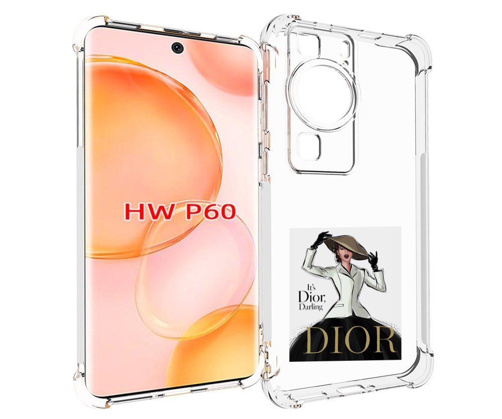 

Чехол MyPads drawings of sketches для Huawei P60, Tocco