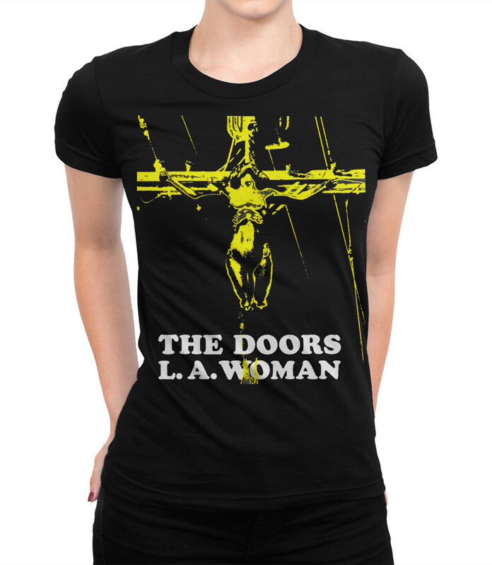 

Футболка женская Dream Shirts The Doors - LA Woman 9899044111 черная M, The Doors - LA Woman 9899044111