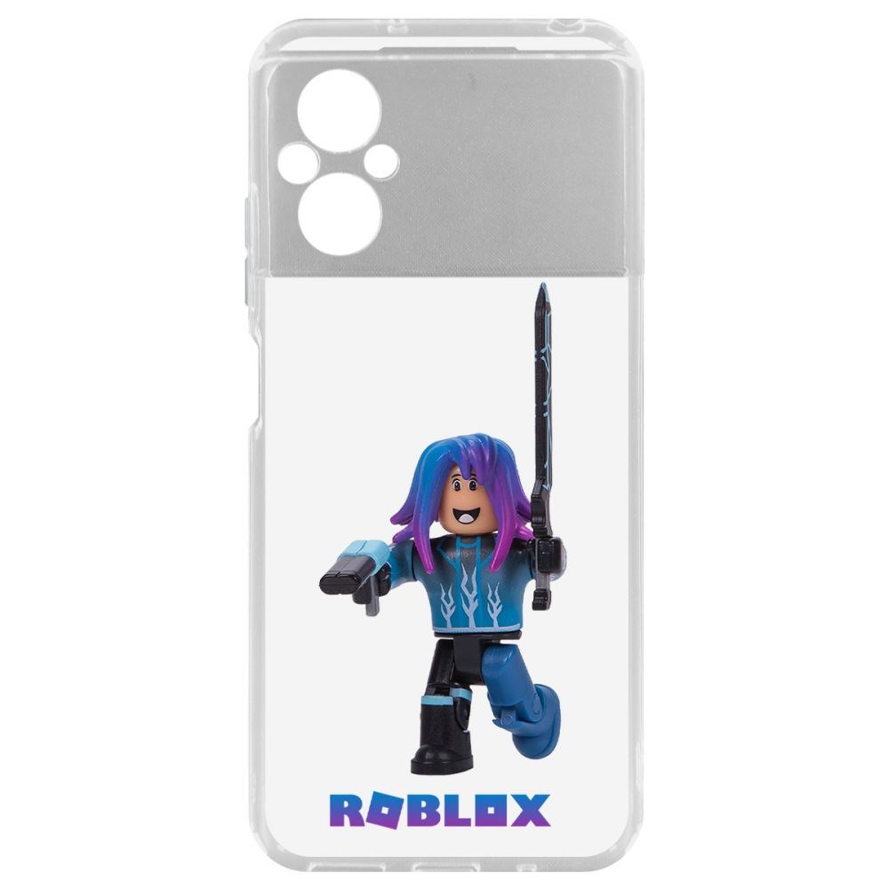 

Чехол Roblox-Паркурщик для Poco M5, Прозрачный