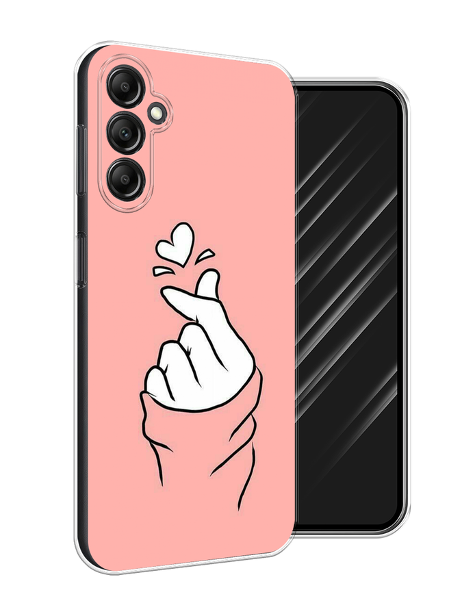 

Чехол Awog на Samsung Galaxy A15 "Любовь-щелк", Оранжевый, 2108950-1