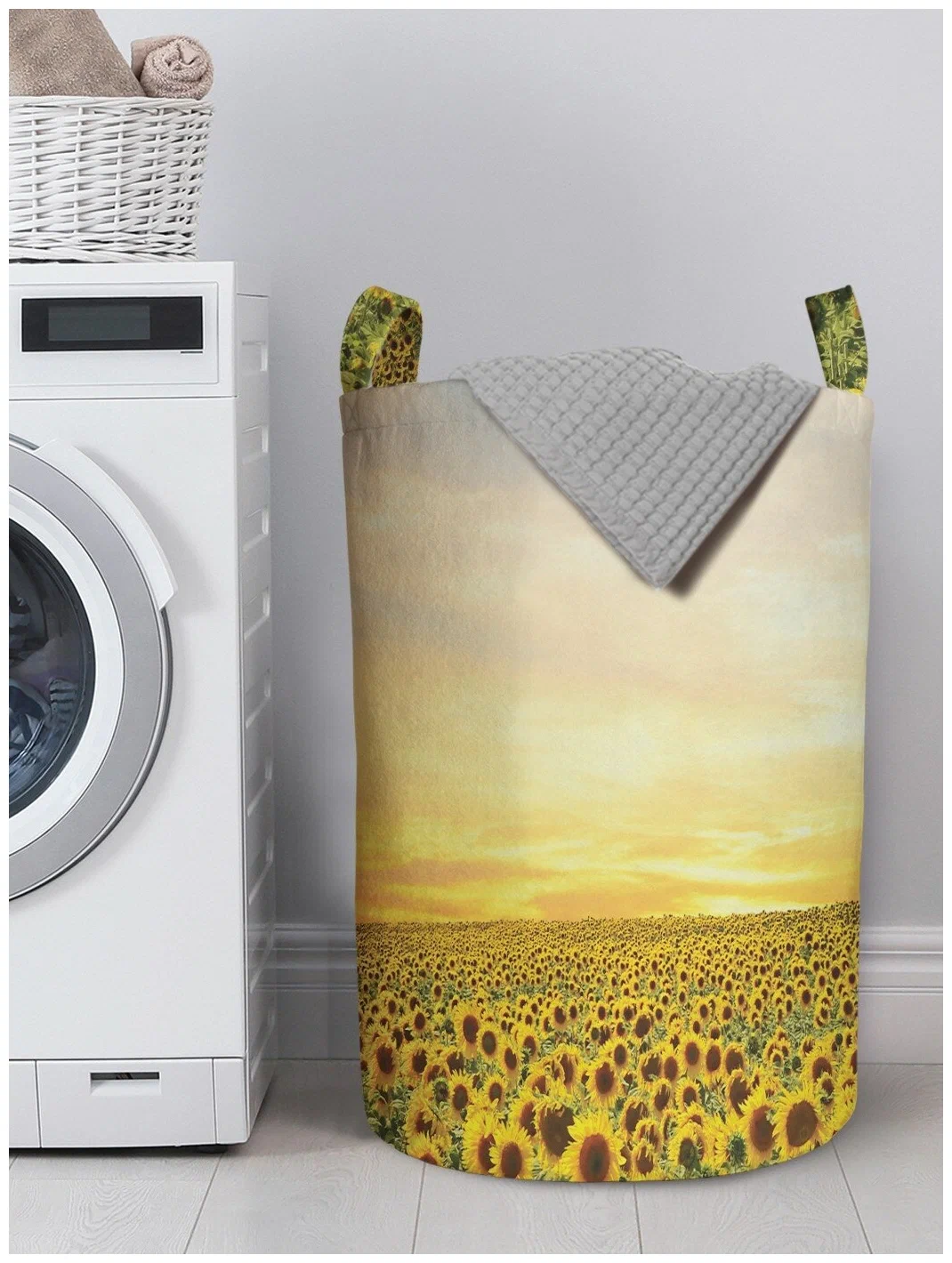 

gaba_9866_L Корзина для хранения вещей 40x60 см, Желтый