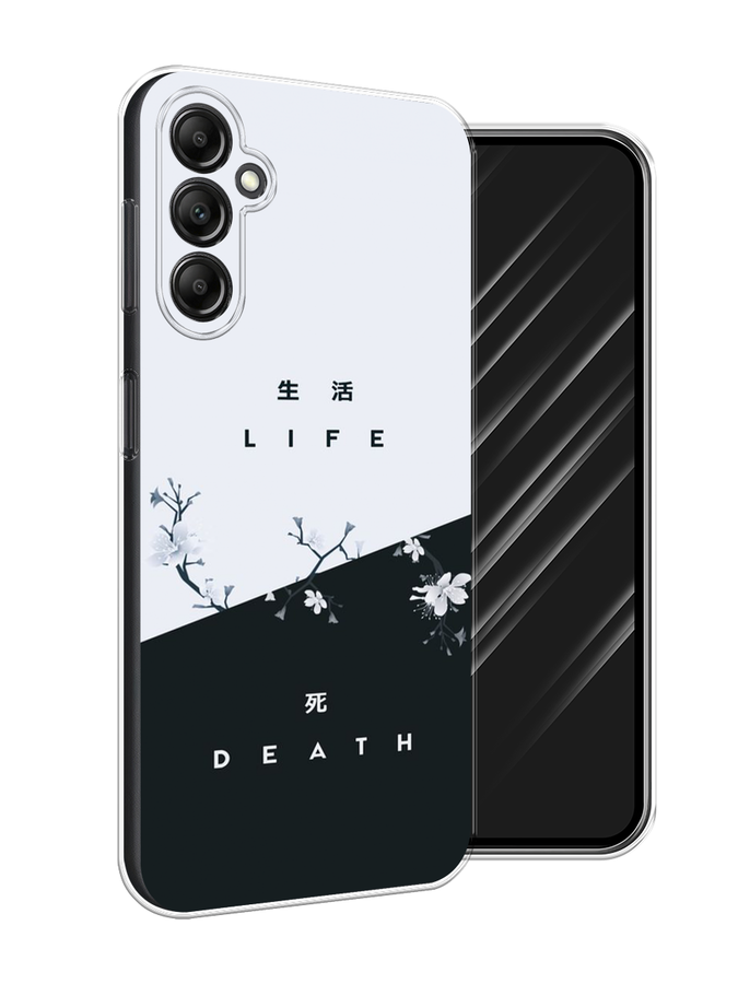 

Чехол Awog на Samsung Galaxy A15 "Life and death", Черный;серый, 2108950-1