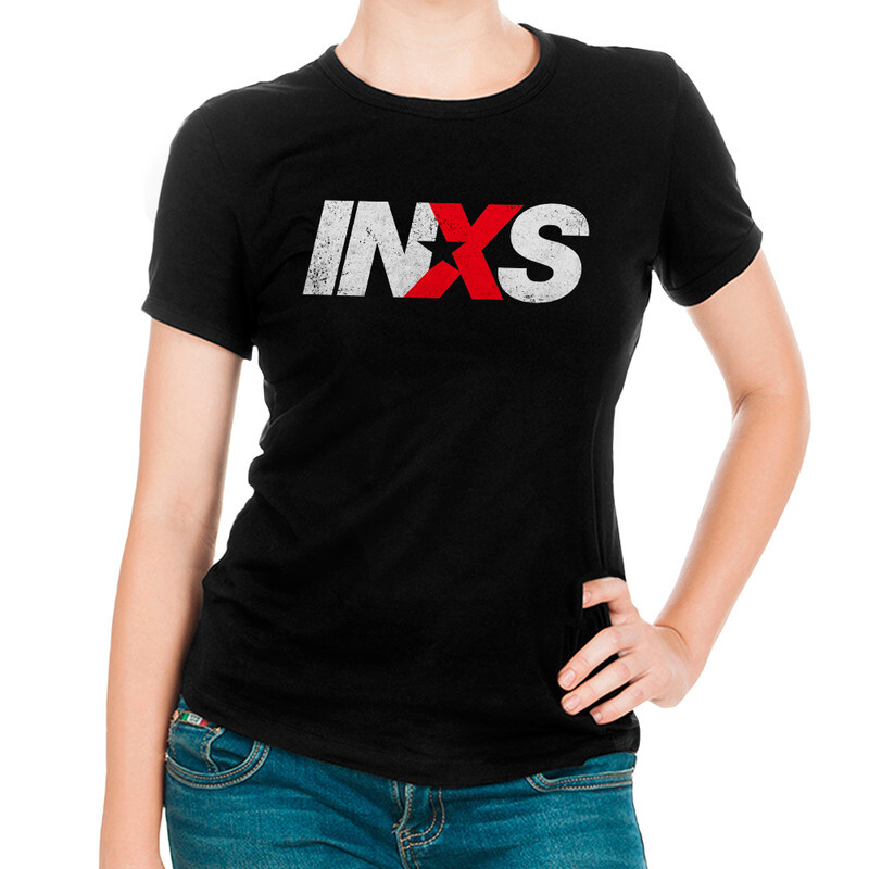 

Футболка женская Dream Shirts INXS 9899061111 черная M, Черный, INXS 9899061111