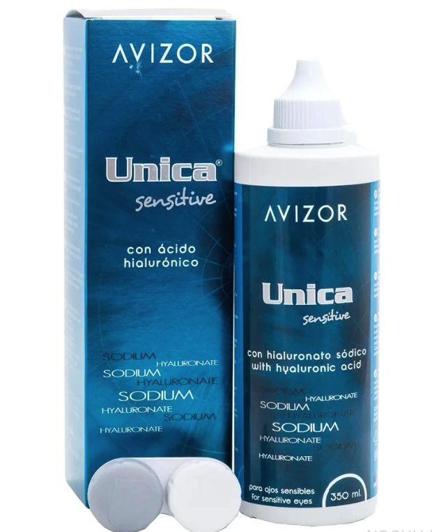 Купить Раствор Unica Sensitive 350 мл + контейнер, Avizor