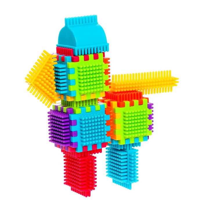 фото Конструктор игольчатый bristles, 75 деталей, 3 световых элемента nobrand