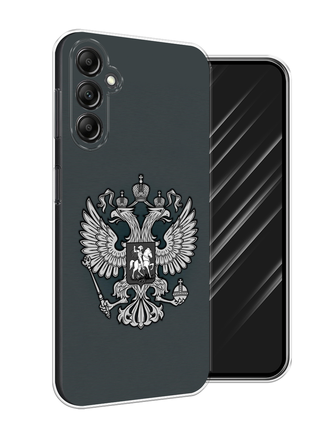 

Чехол Awog на Samsung Galaxy A15 "Герб России серый", 2108950-1