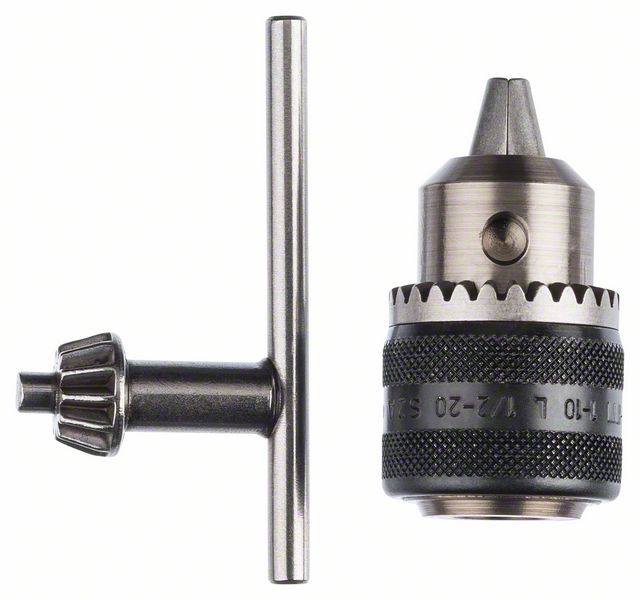 Зубчатый патрон (10 мм; 1/2') Bosch 1608571054 ключевой патрон для дрели santool