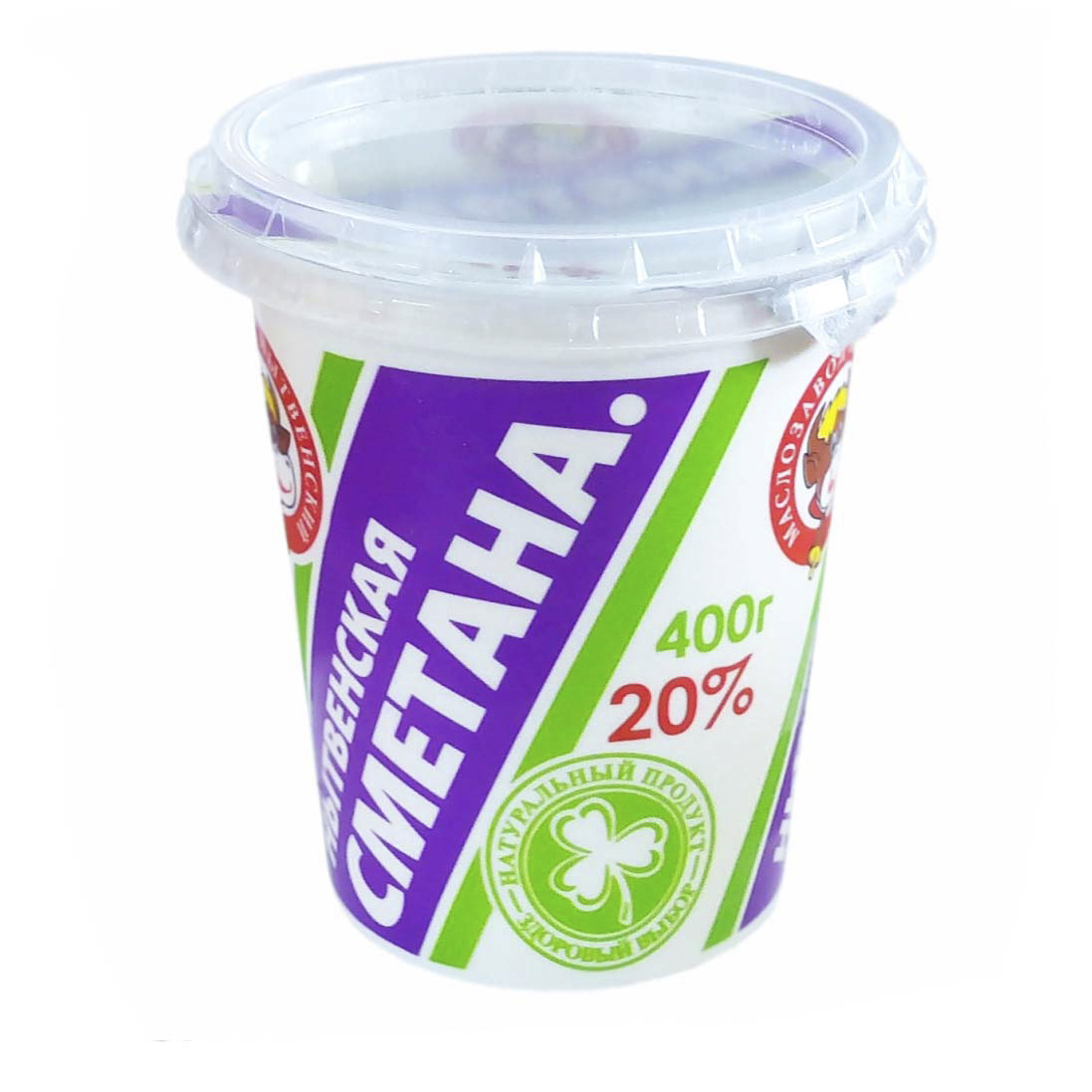 

Сметана Маслозавод Нытвенский ГОСТ бзмж 20% 400 г