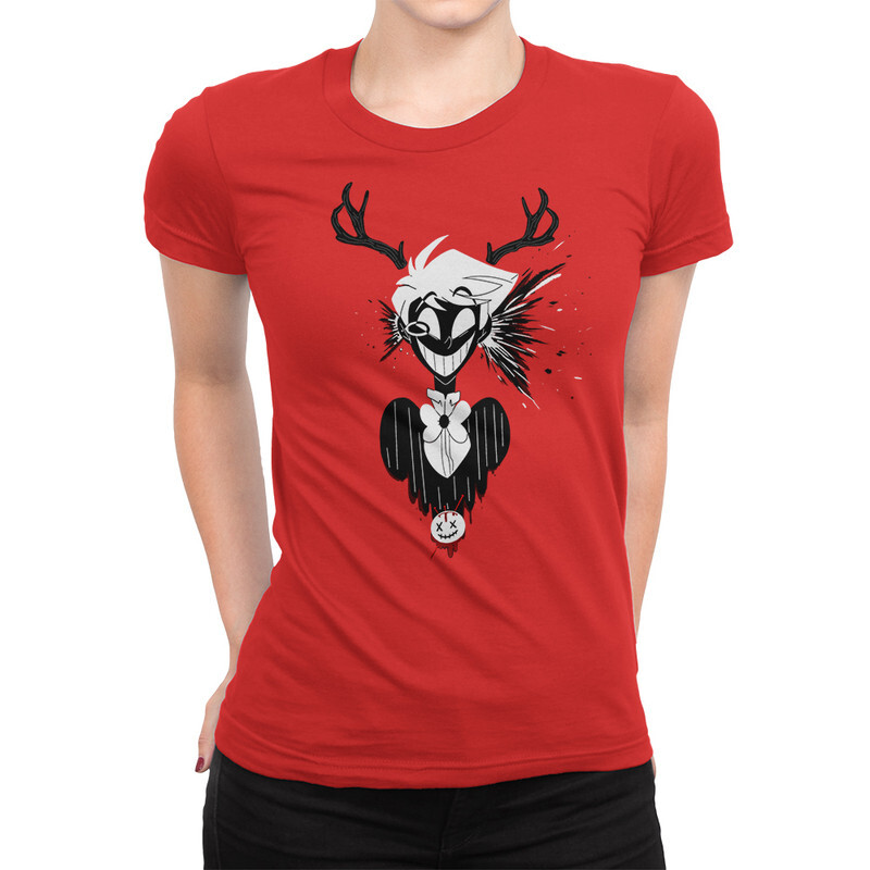 

Футболка женская Dream Shirts Отель Хазбин - Аластор 9899065111 красная 2XL, Отель Хазбин - Аластор 9899065111