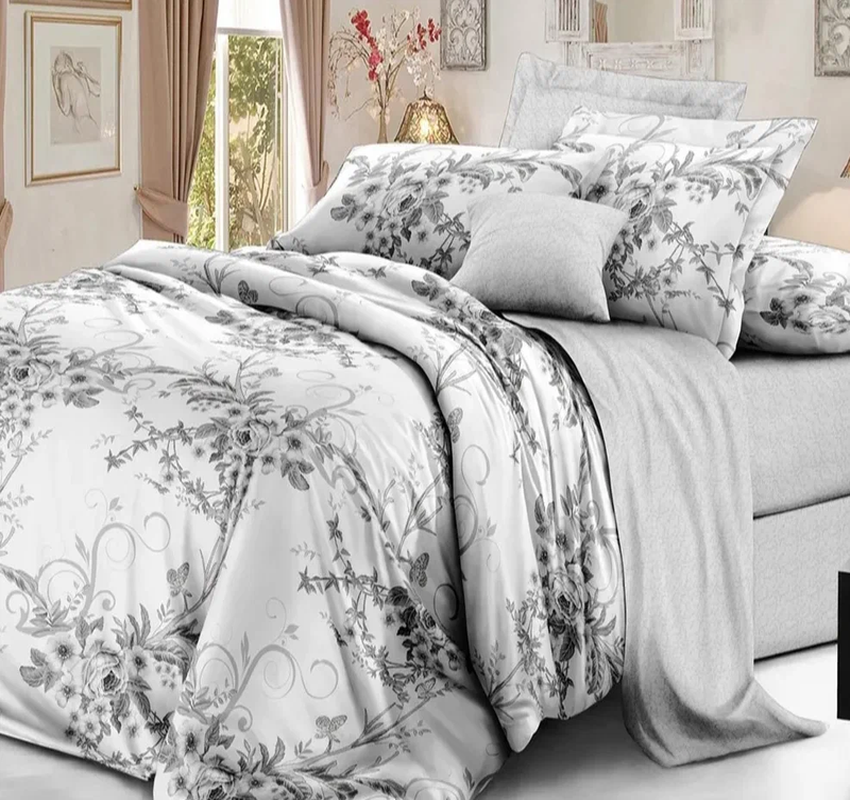 

Комплект постельного белья Sateen De Luxe 2 сп Макси Бессан, Бессан