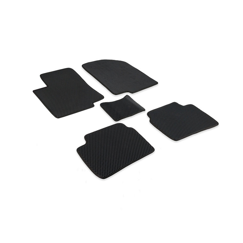 

Комплект ковриков в салон ЭВА CellMat Дэу Матиз M300, черный, Matiz
