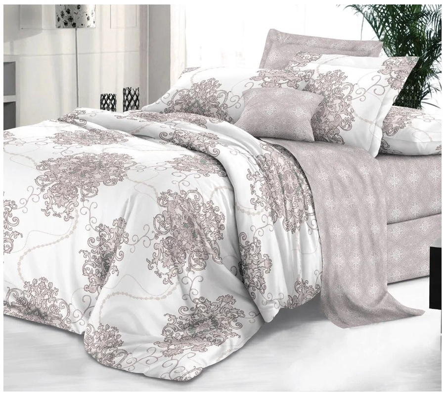

Комплект постельного белья Sateen De Luxe 2 сп Макси Винченцо, Винченцо