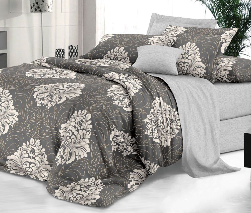 

Комплект постельного белья Sateen De Luxe 2 сп Макси Диона, Диона