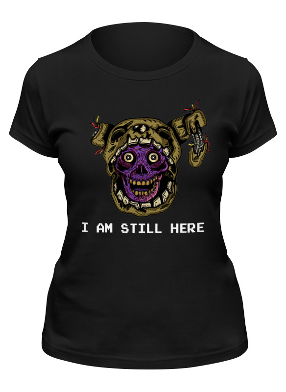 

Футболка женская Printio Пять ночей у фредди (five nights at freddy’s) черная 2XL, Черный, Пять ночей у фредди (five nights at freddy’s)