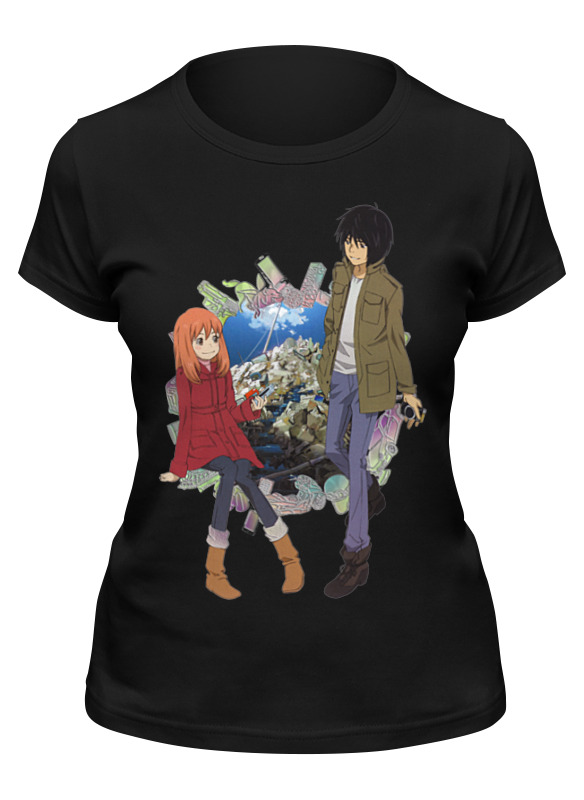 

Футболка мужская Printio К востоку от рая / eden of the east черная 2XL, Черный, К востоку от рая / eden of the east