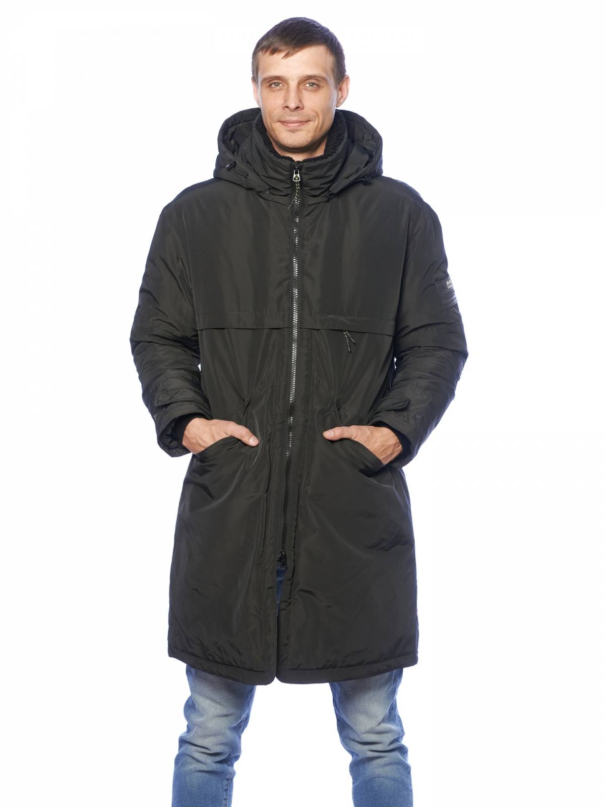 Зимняя куртка мужская Malidinu 3885 серая 52 RU