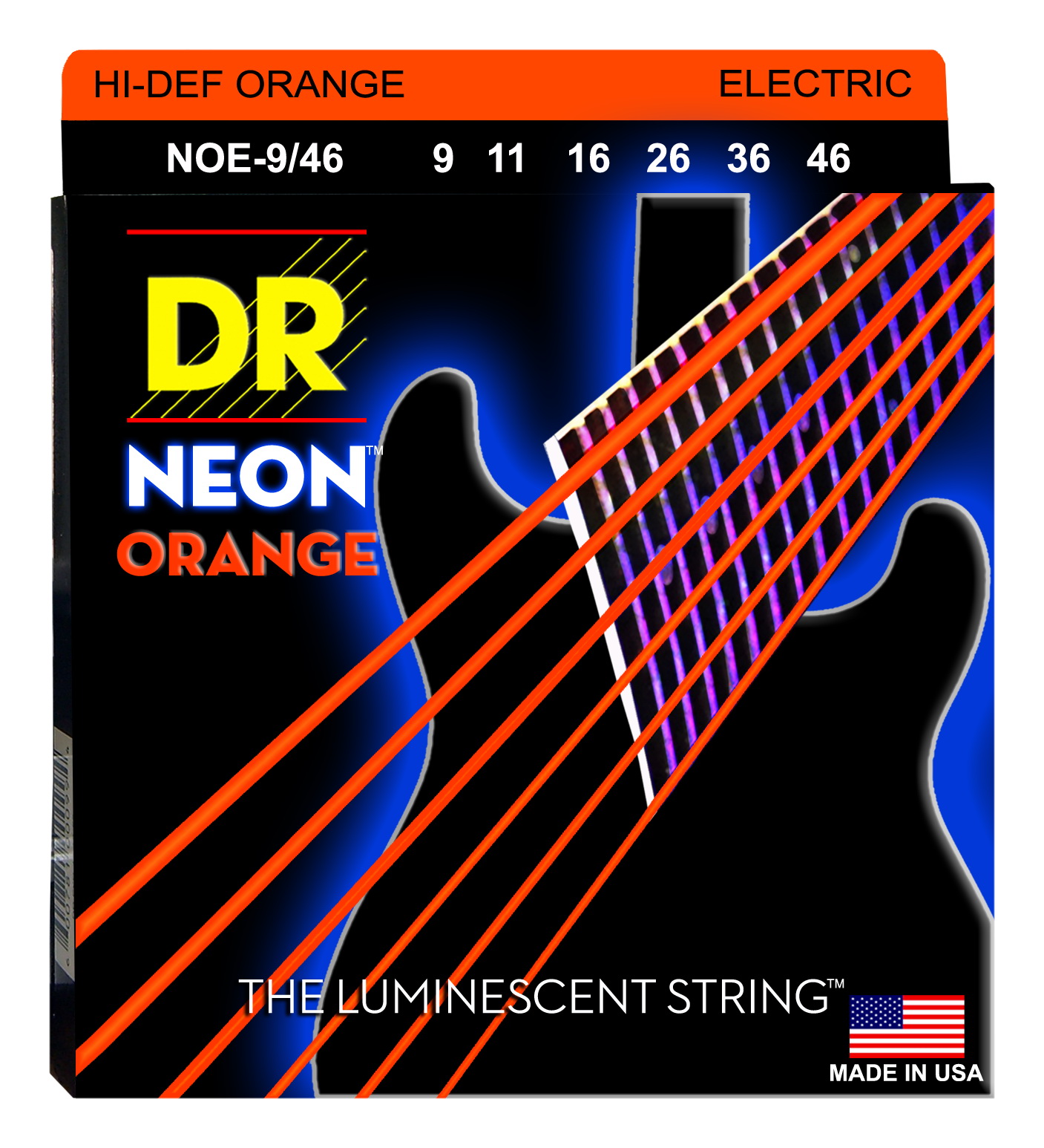 фото Струны для 6-ти струнной электрогитары dr string noe-9/46