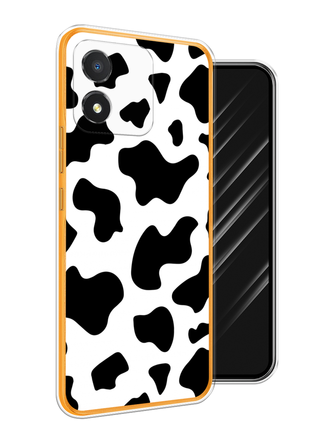 

Чехол Awog на Honor X5 "Пятна коровы", Белый;черный, 6120950-1