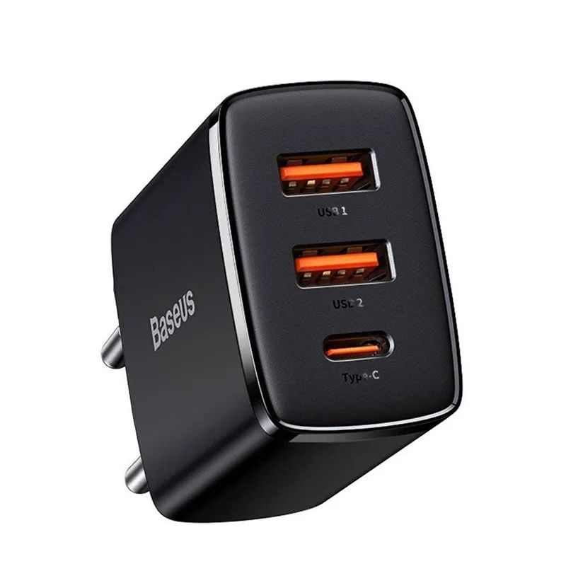 

Сетевое зарядное устройство NoBrand 2,5 mm 2xUSB Type A 5 А черный