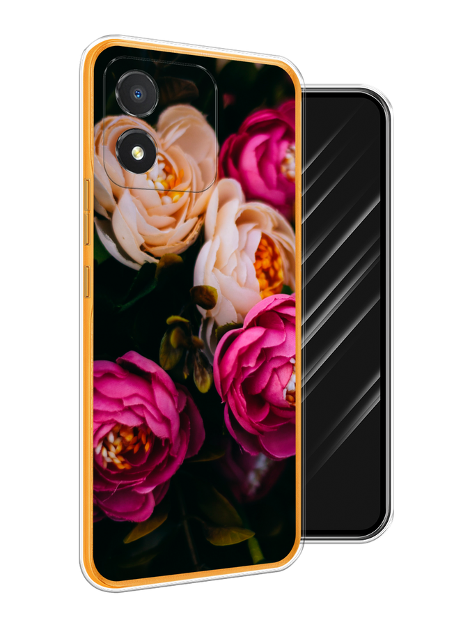 

Чехол Awog на Honor X5 "Розовые пионы на черном", Розовый;черный, 6120950-8