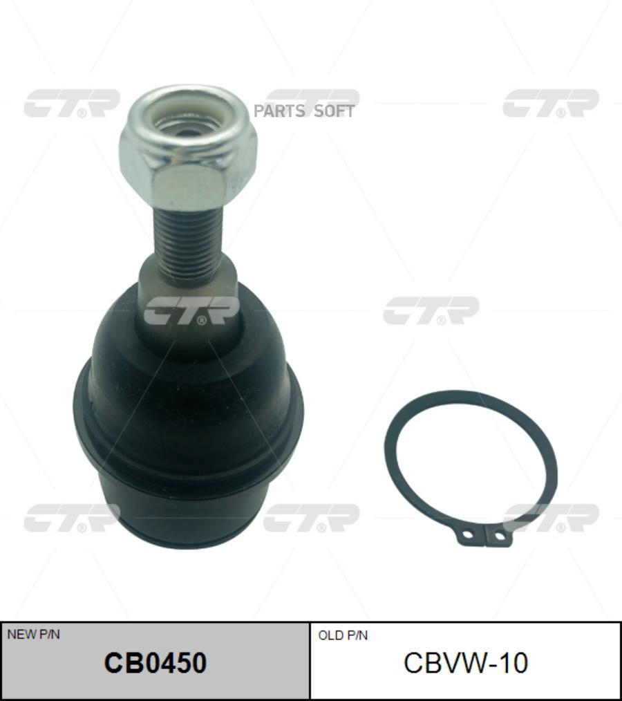 

(старый номер CBVW-10) Шаровая опора ниж.