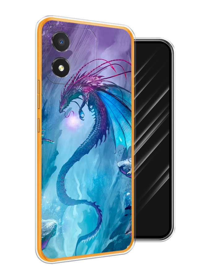 

Чехол Awog на Honor X5 "Водный дракон", Голубой;фиолетовый;синий, 6120950-2