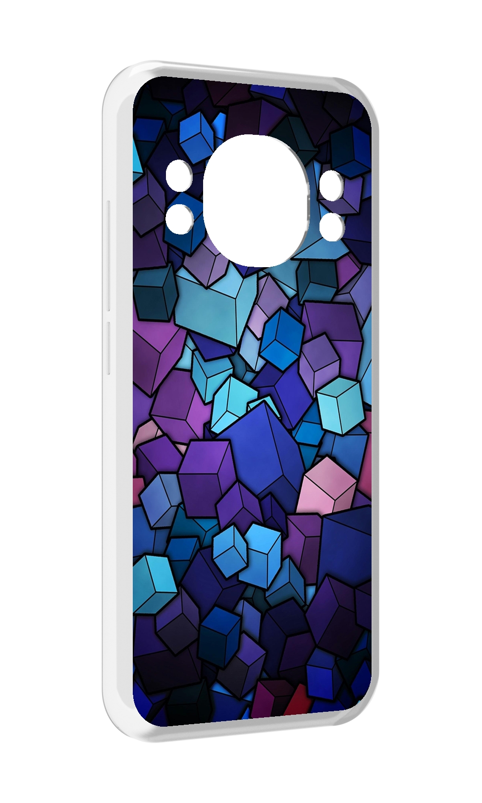 

Чехол MyPads лепестки для Doogee S98 / S98 Pro, Прозрачный, Tocco