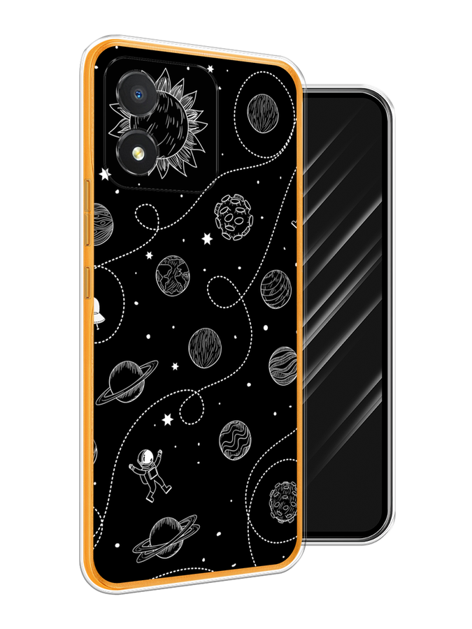 

Чехол Awog на Honor X5 "В невесомости", Бежевый, 6120950-4