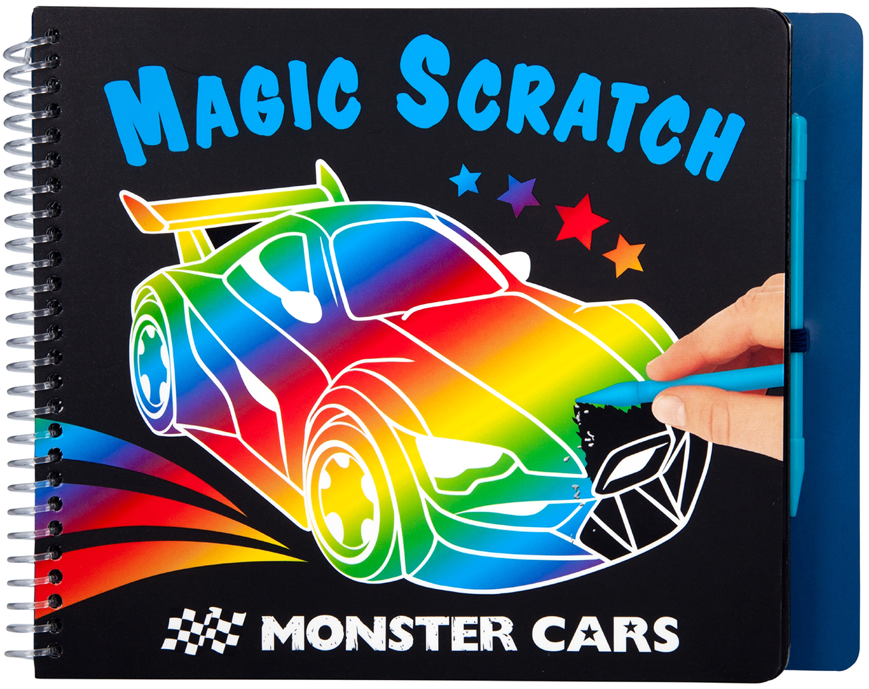 фото Альбом для творчества depesche волшебное царапание monster cars magic scratch (0410928)