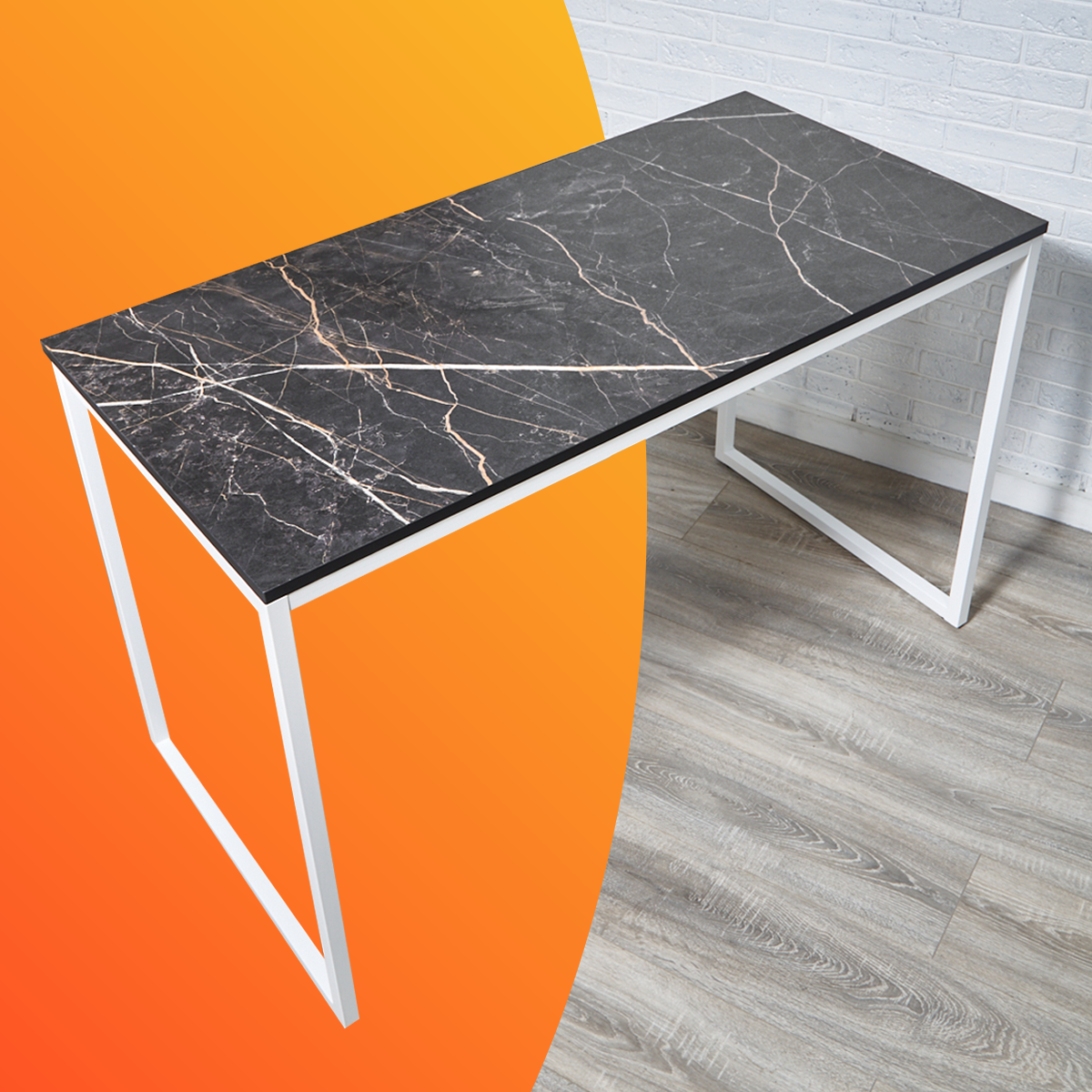 Стол письменный компьютерный Kromland, 120х60х75 см, Файерстоун