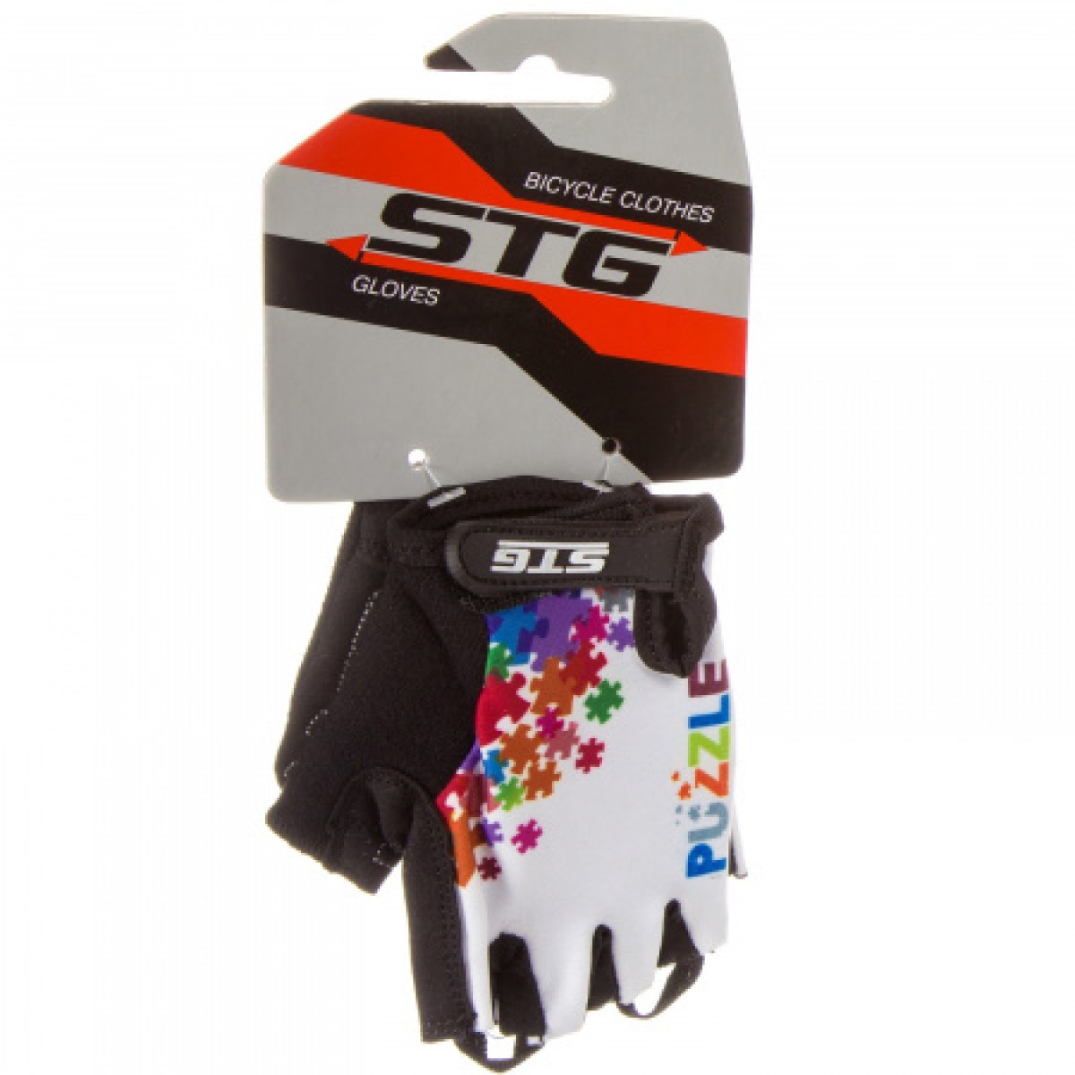 Велоперчатки STG AL-05-1589, multicolor, XS