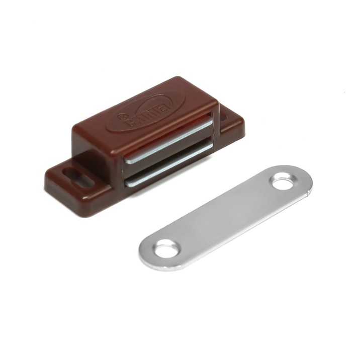 

Магнит мебельный M001BR, 41х13, маленький, коричневый(50 шт.)